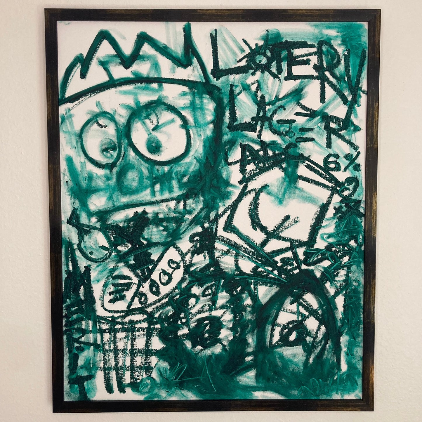 Lottery - Original Painting - Please email to purchase