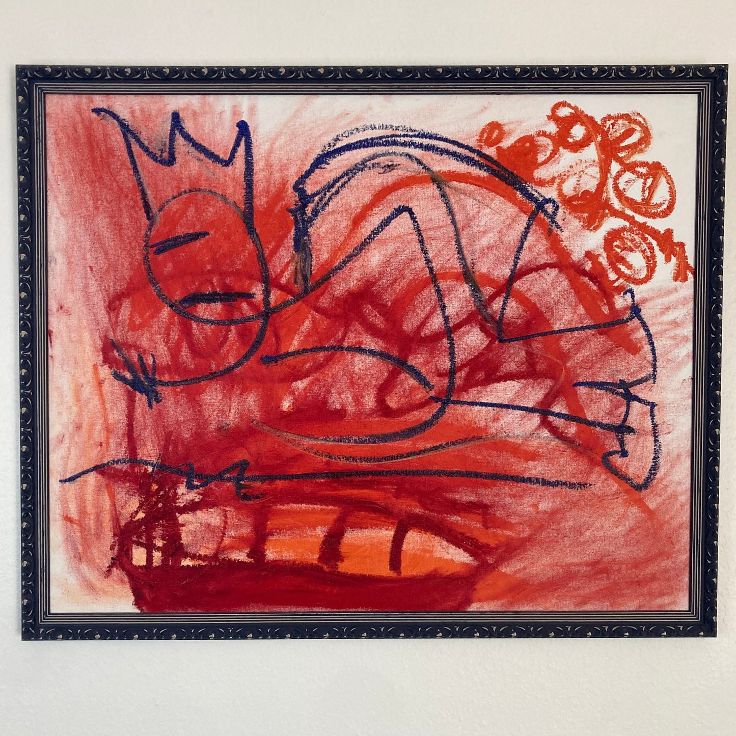 Seared With Wings Spread - Original Painting - Please email to purchase