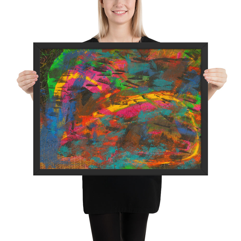 Shastanza | 18x24 Framed Print