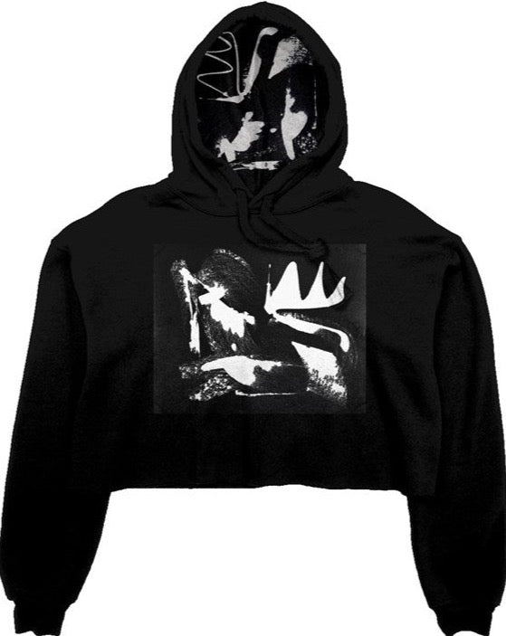 7502 black swan croptop hoodie liner 